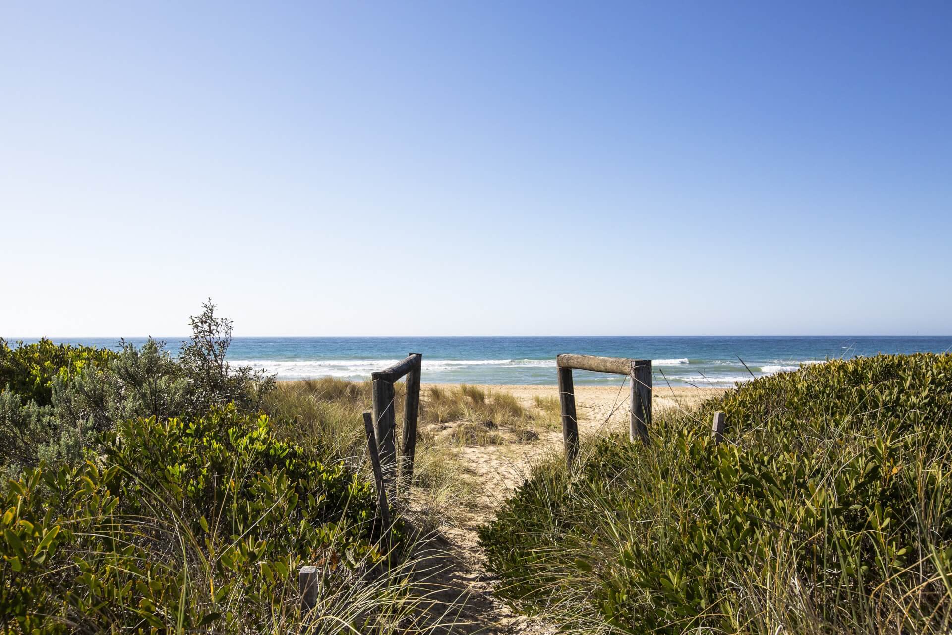 Main Beach at Lakes Entrance