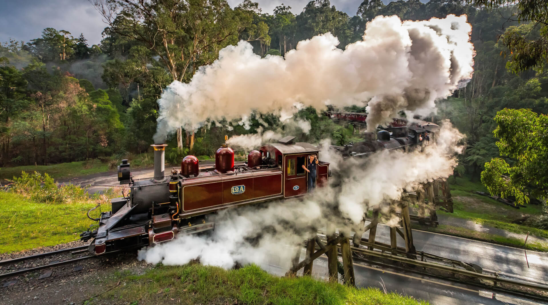 AU Private Tours Dandenong Ranges Puffing Billy 1 min