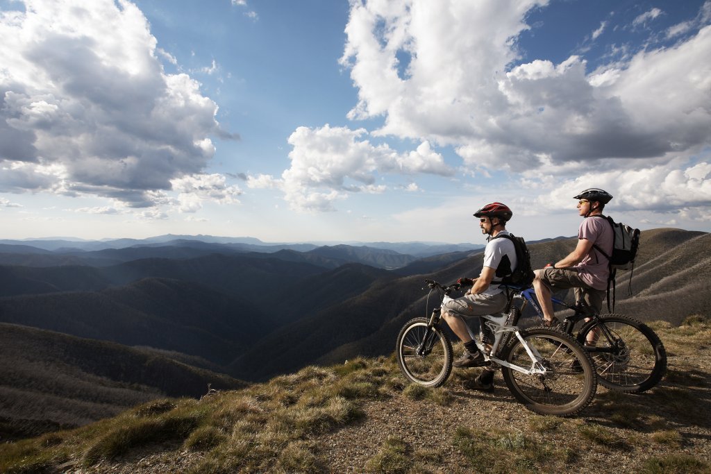 Mountain biking Mount Hotham